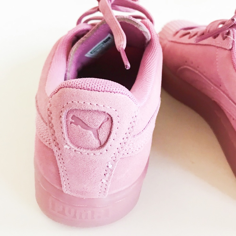 PUMA suede leather athletic shoes - Picture 5 of 6